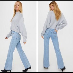 Levi’s Ribcage Flare Jeans Tango Light NWT